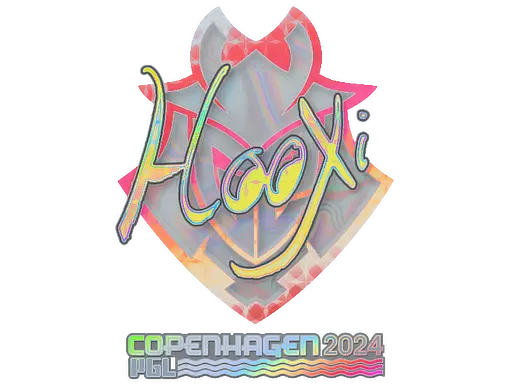 Sticker | HooXi (Holo) | Copenhagen 2024