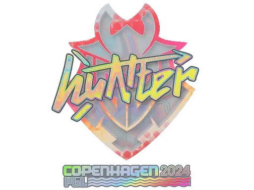 Sticker | huNter- (Holo) | Copenhagen 2024