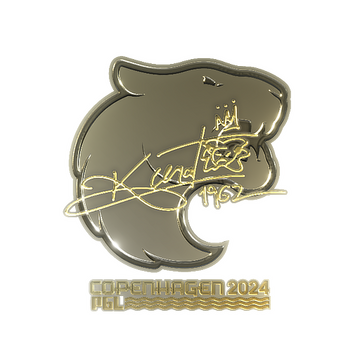 Sticker | KSCERATO (Gold) | Copenhagen 2024