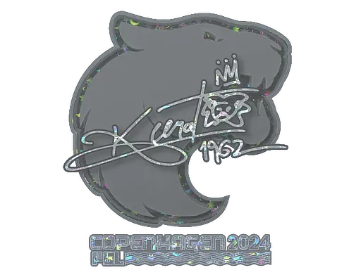 Sticker | KSCERATO (Glitter) | Copenhagen 2024