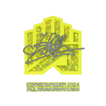 Sticker | Krad (Glitter) | Copenhagen 2024