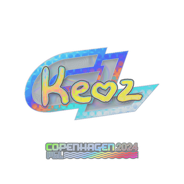 Sticker | Keoz (Holo) | Copenhagen 2024