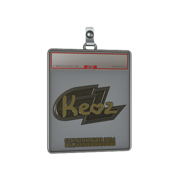 Sticker Slab | Keoz (Gold) | Copenhagen 2024
