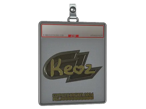 Sticker Slab | Keoz (Gold) | Copenhagen 2024