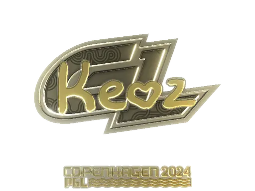 Sticker | Keoz (Gold) | Copenhagen 2024