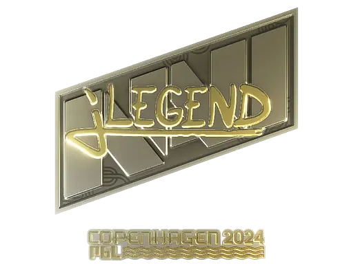 Sticker | jL (Gold) | Copenhagen 2024