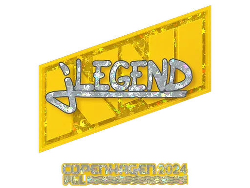 Sticker | jL (Glitter) | Copenhagen 2024