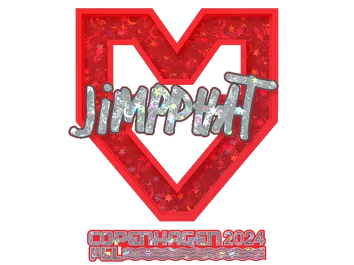 Sticker | Jimpphat (Glitter) | Copenhagen 2024