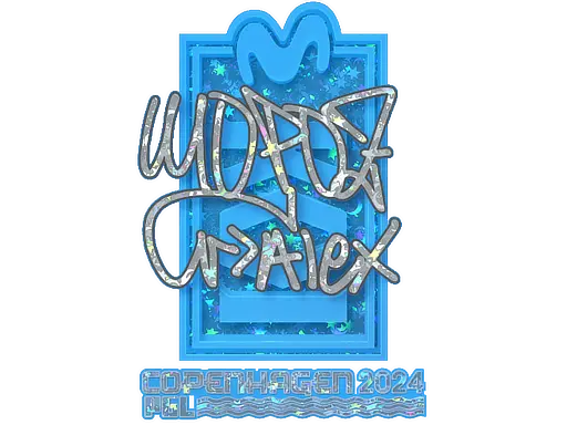 Sticker | mopoz (Glitter) | Copenhagen 2024