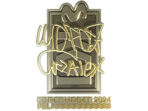 Sticker | mopoz (Gold) | Copenhagen 2024