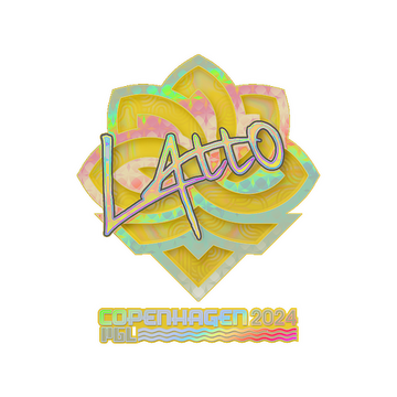 Sticker | latto (Holo) | Copenhagen 2024