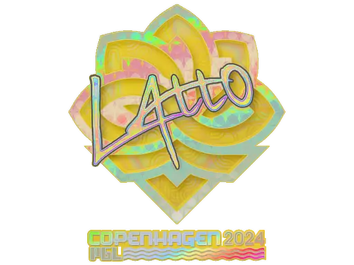 Sticker | latto (Holo) | Copenhagen 2024