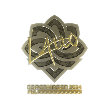 Sticker | latto (Gold) | Copenhagen 2024
