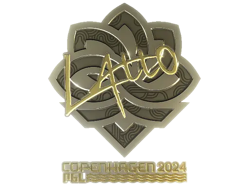 Sticker | latto (Gold) | Copenhagen 2024