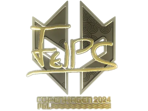 Sticker | felps (Gold) | Copenhagen 2024