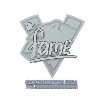 Sticker | fame | Copenhagen 2024