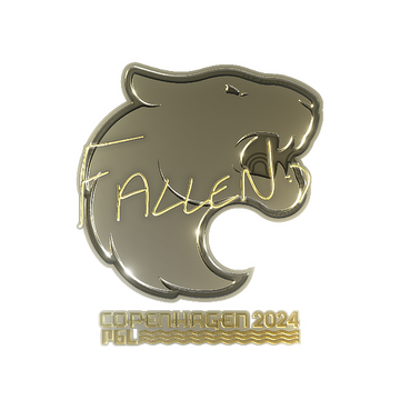 Sticker | FalleN (Gold) | Copenhagen 2024