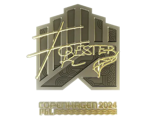 Sticker | Forester (Gold) | Copenhagen 2024