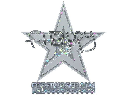 Sticker | floppy (Glitter) | Copenhagen 2024
