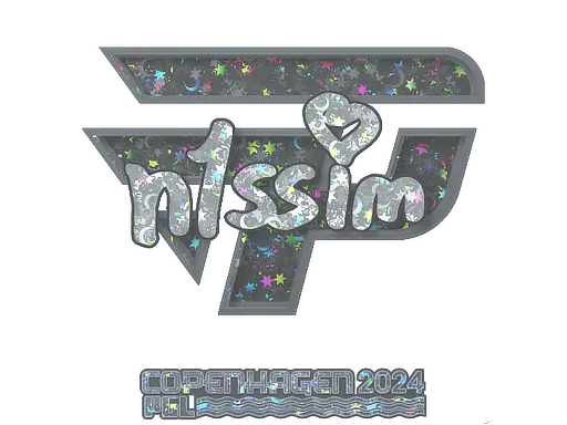 Sticker | n1ssim (Glitter) | Copenhagen 2024