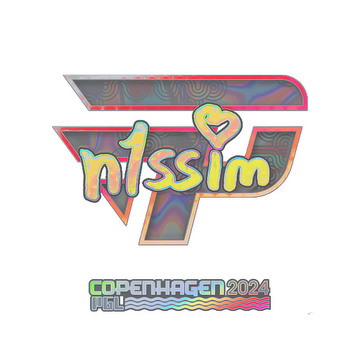 Sticker | n1ssim (Holo) | Copenhagen 2024