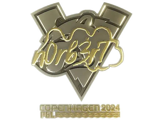 Sticker | n0rb3r7 (Gold) | Copenhagen 2024
