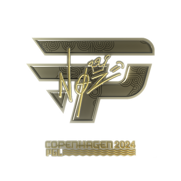 Sticker | NQZ (Gold) | Copenhagen 2024