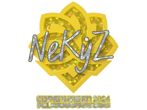 Sticker | NEKiZ (Glitter) | Copenhagen 2024
