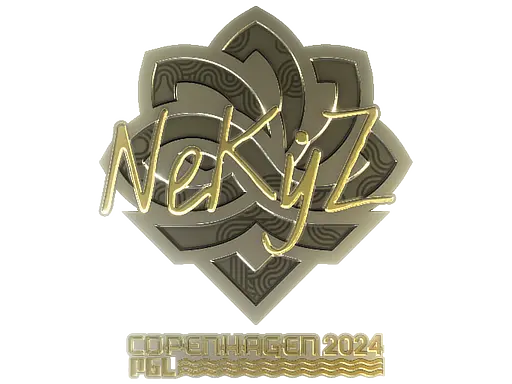 Sticker | NEKiZ (Gold) | Copenhagen 2024