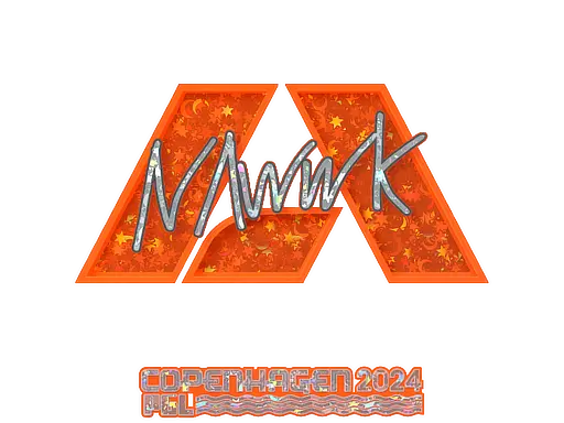 Sticker | nawwk (Glitter) | Copenhagen 2024