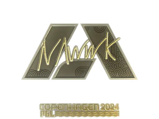 Sticker | nawwk (Gold) | Copenhagen 2024