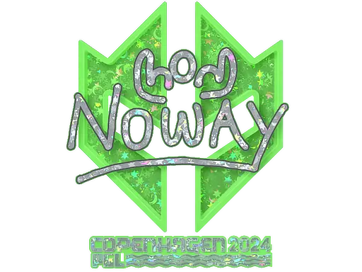 Sticker | noway (Glitter) | Copenhagen 2024