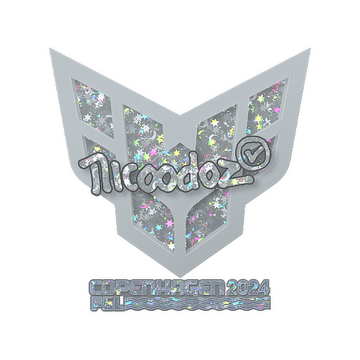 Sticker | nicoodoz (Glitter) | Copenhagen 2024