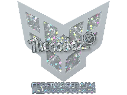 Sticker | nicoodoz (Glitter) | Copenhagen 2024