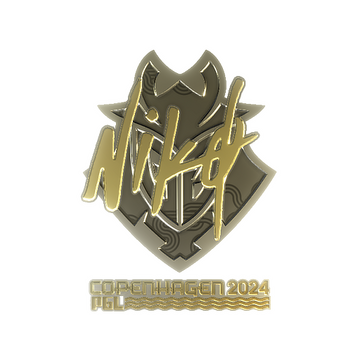Sticker | NiKo (Gold) | Copenhagen 2024