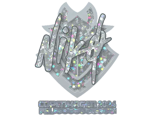 Sticker | NiKo (Glitter) | Copenhagen 2024