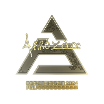 Sticker | arrozdoce (Gold) | Copenhagen 2024