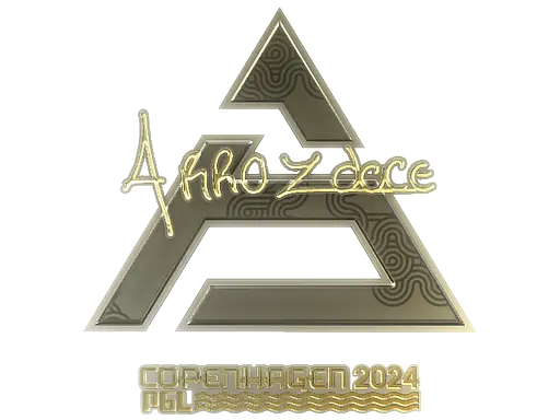 Sticker | arrozdoce (Gold) | Copenhagen 2024