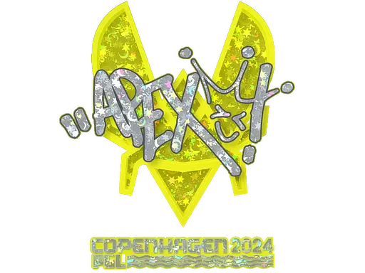 Sticker | apEX (Glitter) | Copenhagen 2024