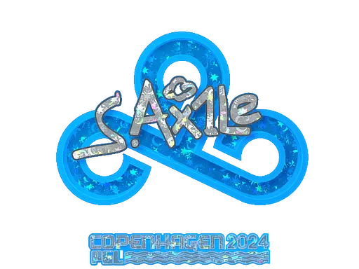 Sticker | Ax1Le (Glitter) | Copenhagen 2024