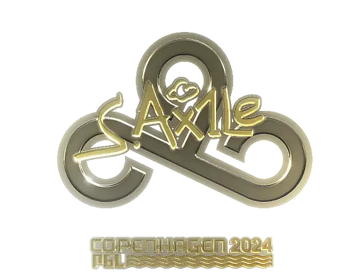 Sticker | Ax1Le (Gold) | Copenhagen 2024