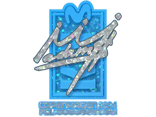 Sticker | adamS (Glitter) | Copenhagen 2024