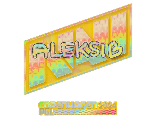 Sticker | Aleksib (Holo) | Copenhagen 2024