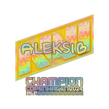 Sticker | Aleksib (Holo, Champion) | Copenhagen 2024