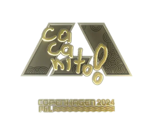 Sticker | CacaNito (Gold) | Copenhagen 2024