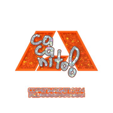 Sticker | CacaNito (Glitter) | Copenhagen 2024