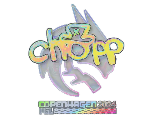 Sticker | chopper (Holo) | Copenhagen 2024