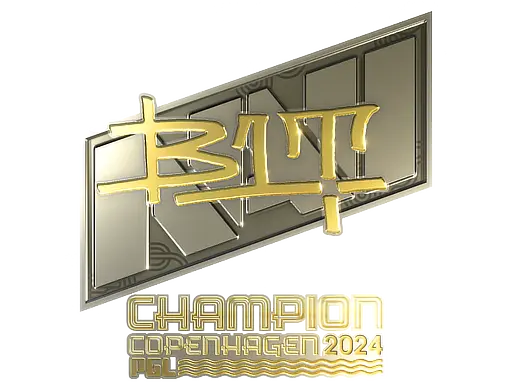 Sticker | b1t (Gold, Champion) | Copenhagen 2024