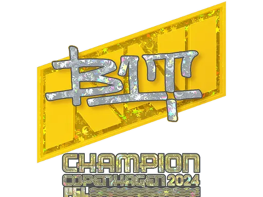 Sticker | b1t (Glitter, Champion) | Copenhagen 2024