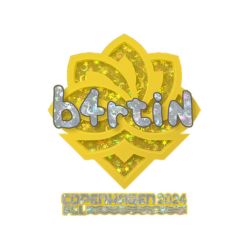 Sticker | b4rtiN (Glitter) | Copenhagen 2024
